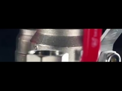 25 barów zawór kulkowy z dźwigni miedzianej