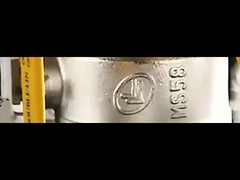 Włókna dźwigni zawór gazowy mosiądz Kobieta X Kobieta Długie nitki 5 bar 1/2 cali