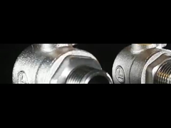 BS2779 Zawór kulkowy dla przewodów gazowych z przedziałem męskim x męskim