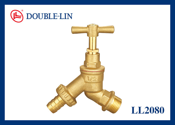Płytka miedziana otwarta powoli 16 bar 1/2 "x 3/4" Stopcock Tap