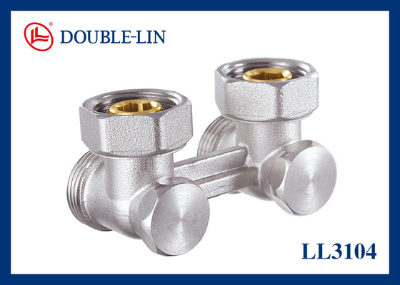 Zawory dwururowe kątowe F3/4'' X M3/4" gwint ISO228