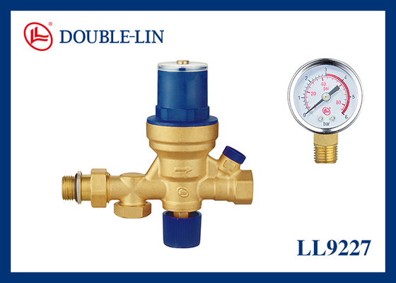 Zawór zasilający mosiężny 1/2 cala 232psi Gwint ISO228 0-120°C