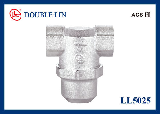 ISO228 Strzykawka z włókienki kobiecej X kobiecej 1/2" miedziane T