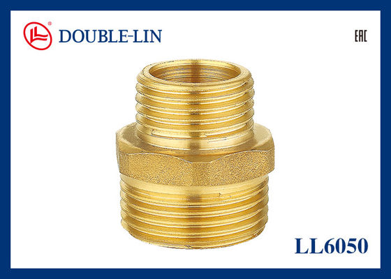 BS 2779 "x 7/8" Mężczyzna x Mężczyzna Brass Reducing Nipple