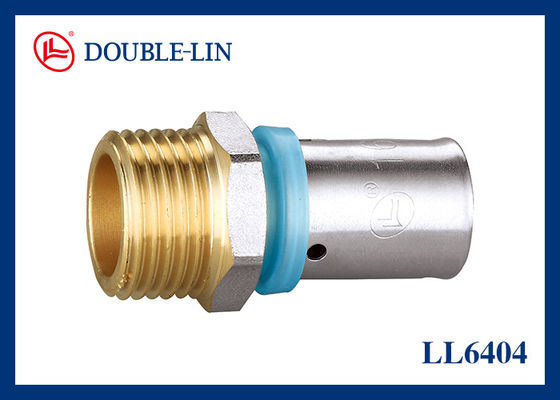 Mężczyzna Straight Union 1 Inch Brass Fittings