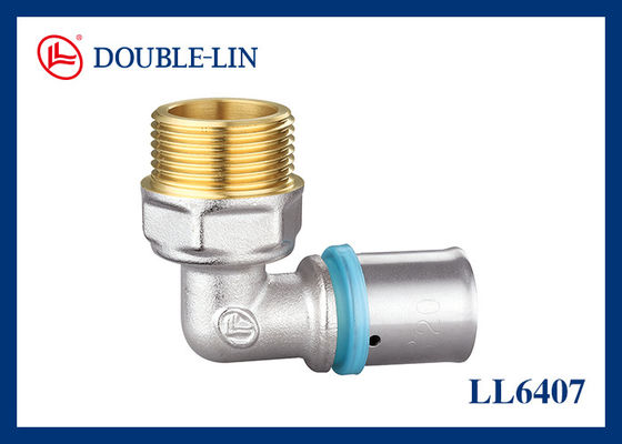 BS2779 Przędza M3/4" HPB 57-3 mosiądz męski łokieć
